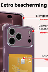 NoXx NoXx iPhone 18 Pro Max Hoesje Pashouder