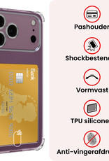 NoXx NoXx iPhone 18 Pro Max Hoesje Pashouder Met 2x Screenprotector