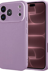NoXx NoXx iPhone 18 Pro Hoesje Siliconen - Lila
