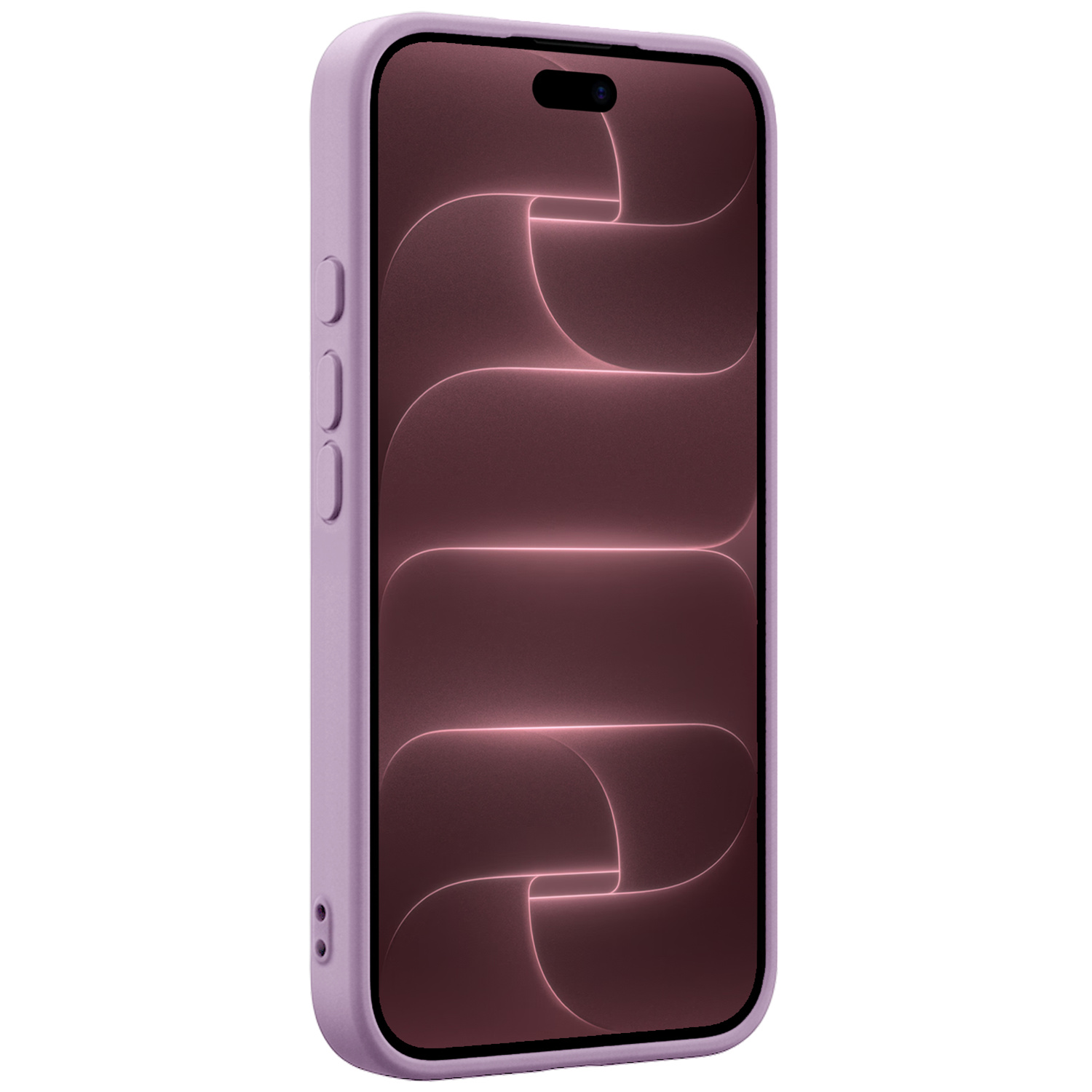 NoXx NoXx iPhone 18 Pro Hoesje Siliconen - Lila