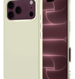 NoXx NoXx iPhone 18 Pro Hoesje Siliconen - Wit