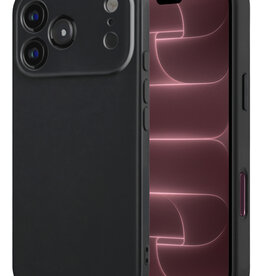 NoXx NoXx iPhone 18 Pro Hoesje Siliconen - Zwart
