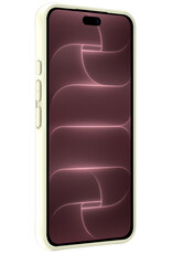 NoXx NoXx iPhone 18 Pro Hoesje Siliconen - Wit - 2 PACK