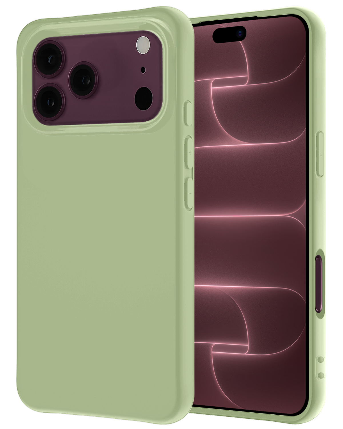 NoXx NoXx iPhone 18 Pro Max Hoesje Siliconen - Groen