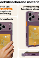 Nomfy Nomfy iPhone 18 Pro Max Hoesje Pashouder - 2 PACK