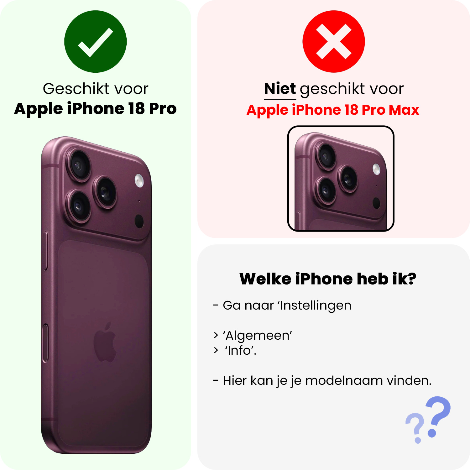 Nomfy Nomfy iPhone 18 Pro Hoesje Siliconen - Donkerblauw