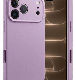 Nomfy Nomfy iPhone 18 Pro Hoesje Siliconen - Lila