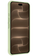 Nomfy Nomfy iPhone 18 Pro Hoesje Siliconen - Groen - 2 PACK