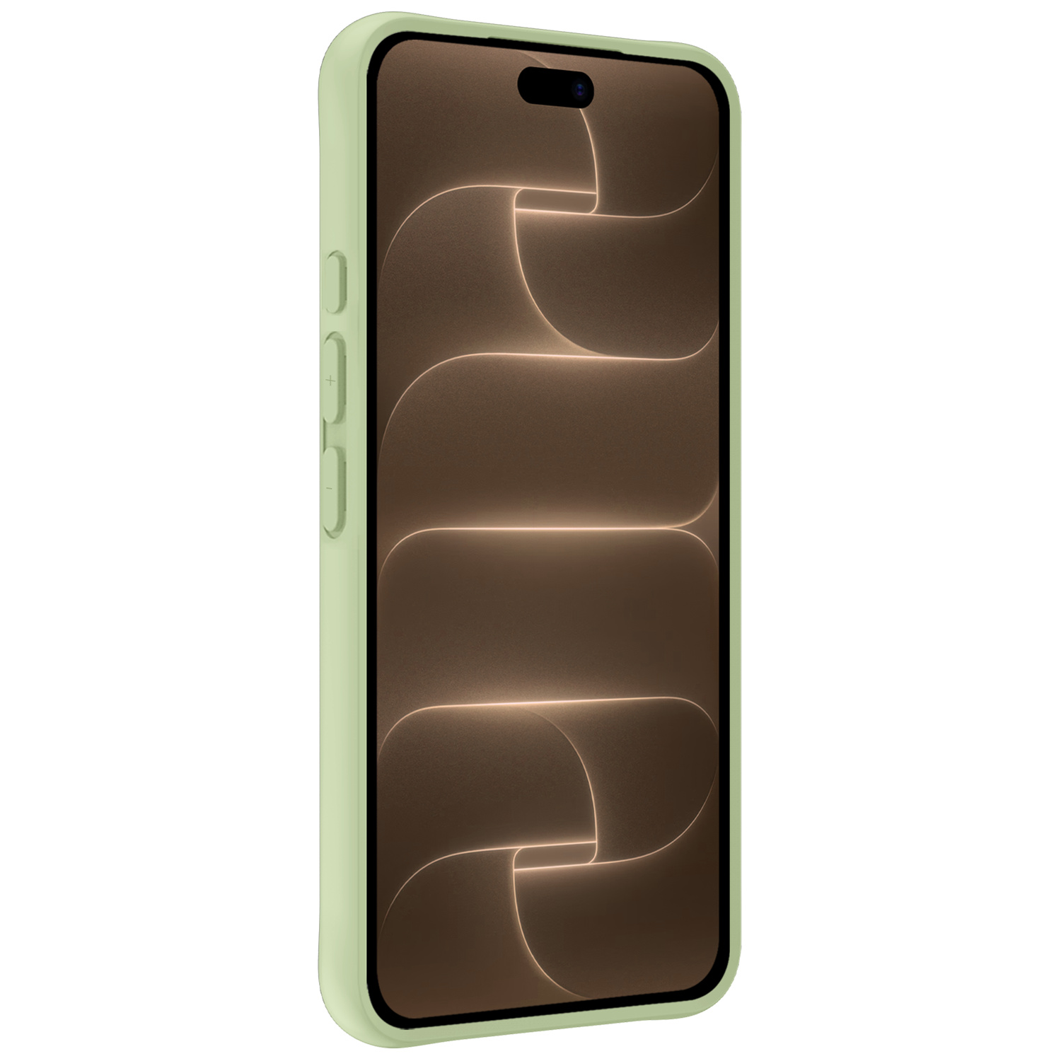 Nomfy Nomfy iPhone 18 Pro Hoesje Siliconen - Groen - 2 PACK