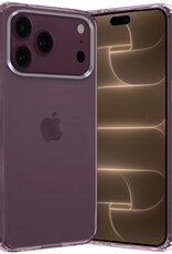 Nomfy Nomfy iPhone 18 Pro Max Hoesje Siliconen - Transparant