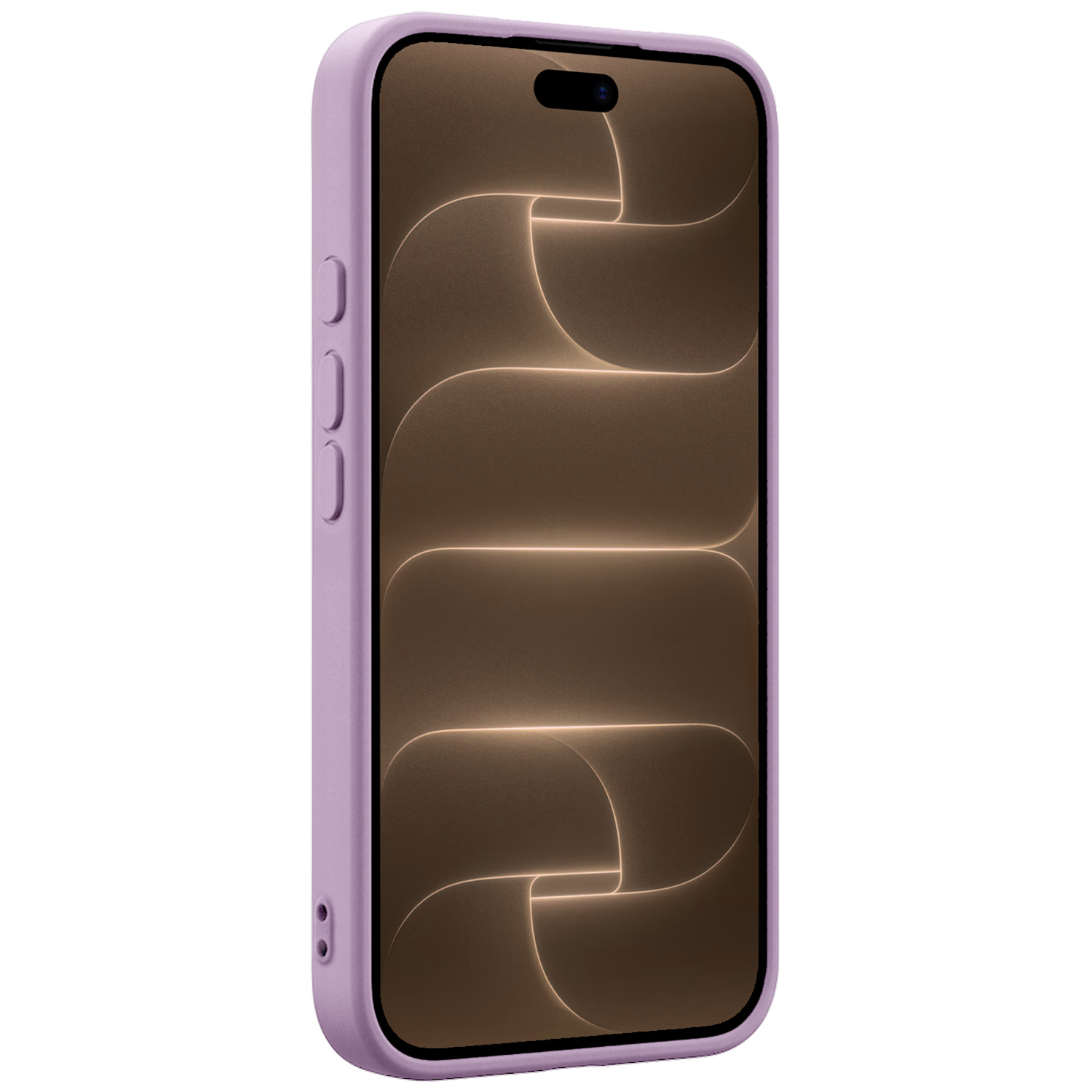 Nomfy Nomfy iPhone 18 Pro Max Hoesje Siliconen - Lila - 2 PACK