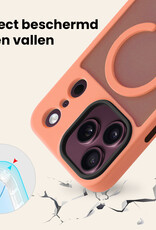 Nomfy Nomfy iPhone 18 Pro Max Magsafe Hoesje - Perzik