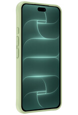 Forterra Forterra iPhone 18 Pro Hoesje Siliconen - Groen