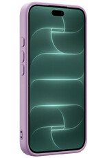 Forterra Forterra iPhone 18 Pro Hoesje Siliconen - Lila