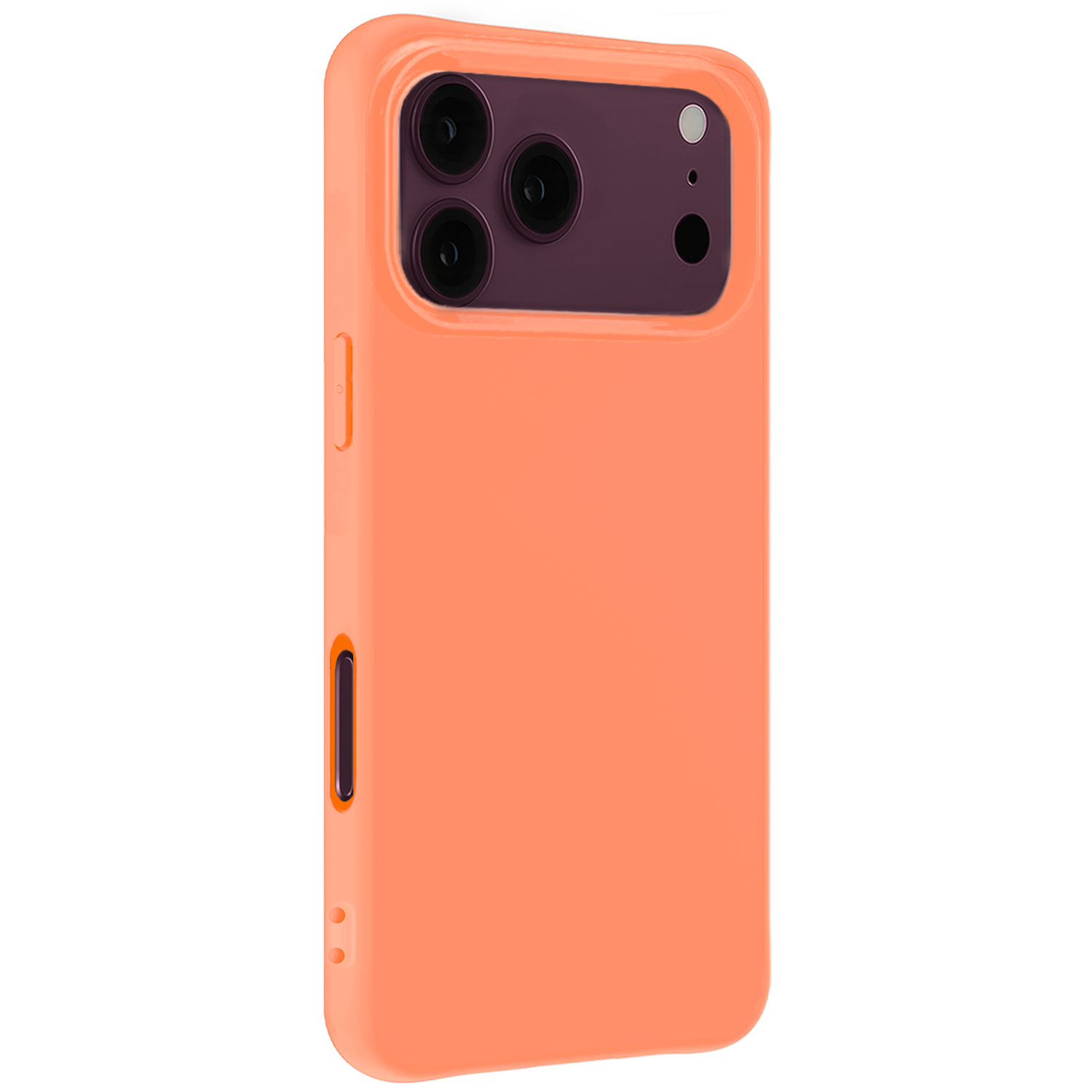 Forterra Forterra iPhone 18 Pro Hoesje Siliconen - Perzik