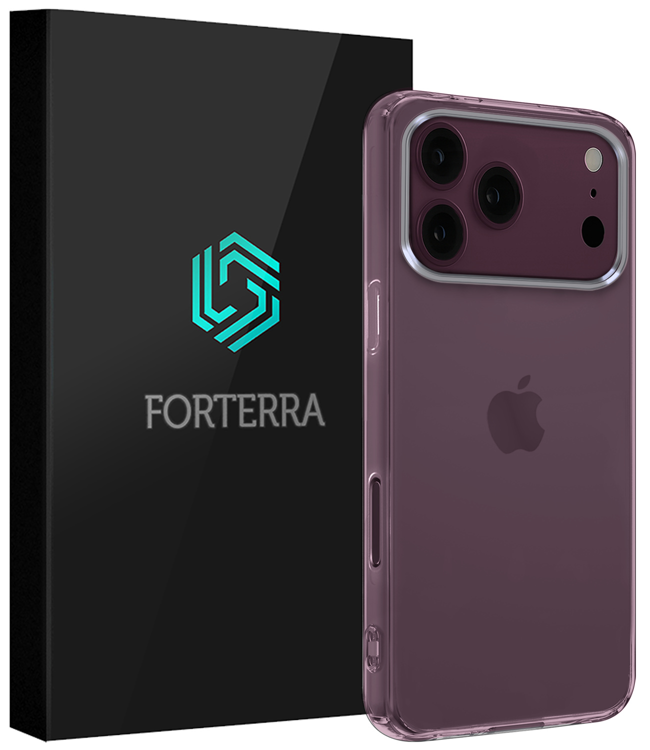 Forterra Forterra iPhone 18 Pro Hoesje Siliconen - Transparant