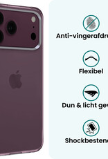 Forterra Forterra iPhone 18 Pro Hoesje Siliconen - Transparant