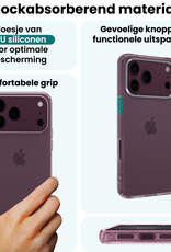 Forterra Forterra iPhone 18 Pro Hoesje Siliconen - Transparant