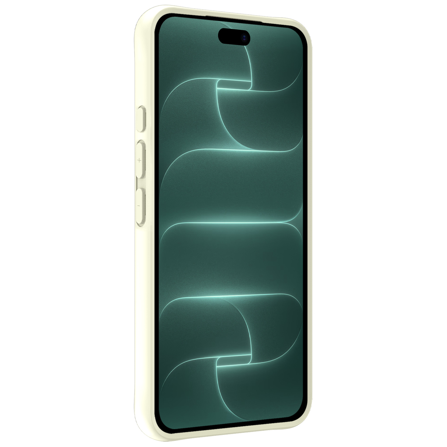 Forterra Forterra iPhone 18 Pro Hoesje Siliconen - Wit