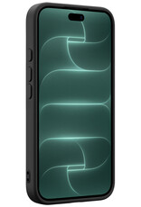 Forterra Forterra iPhone 18 Pro Hoesje Siliconen - Zwart
