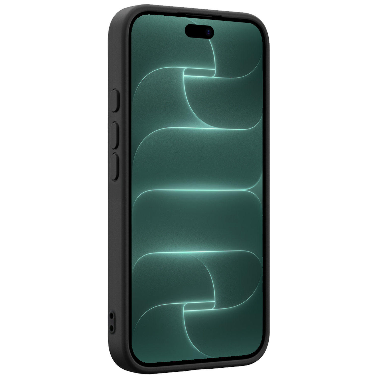 Forterra Forterra iPhone 18 Pro Hoesje Siliconen - Zwart