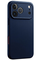 Forterra Forterra iPhone 18 Pro Hoesje Siliconen - Donkerblauw - 2 PACK