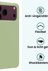 Forterra Forterra iPhone 18 Pro Max Hoesje Siliconen - Groen