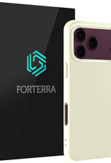 Forterra Forterra iPhone 18 Pro Max Hoesje Siliconen - Wit