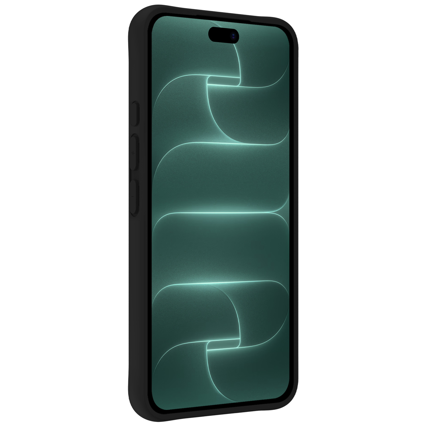 Forterra Forterra iPhone 18 Pro Max Hoesje Siliconen - Zwart