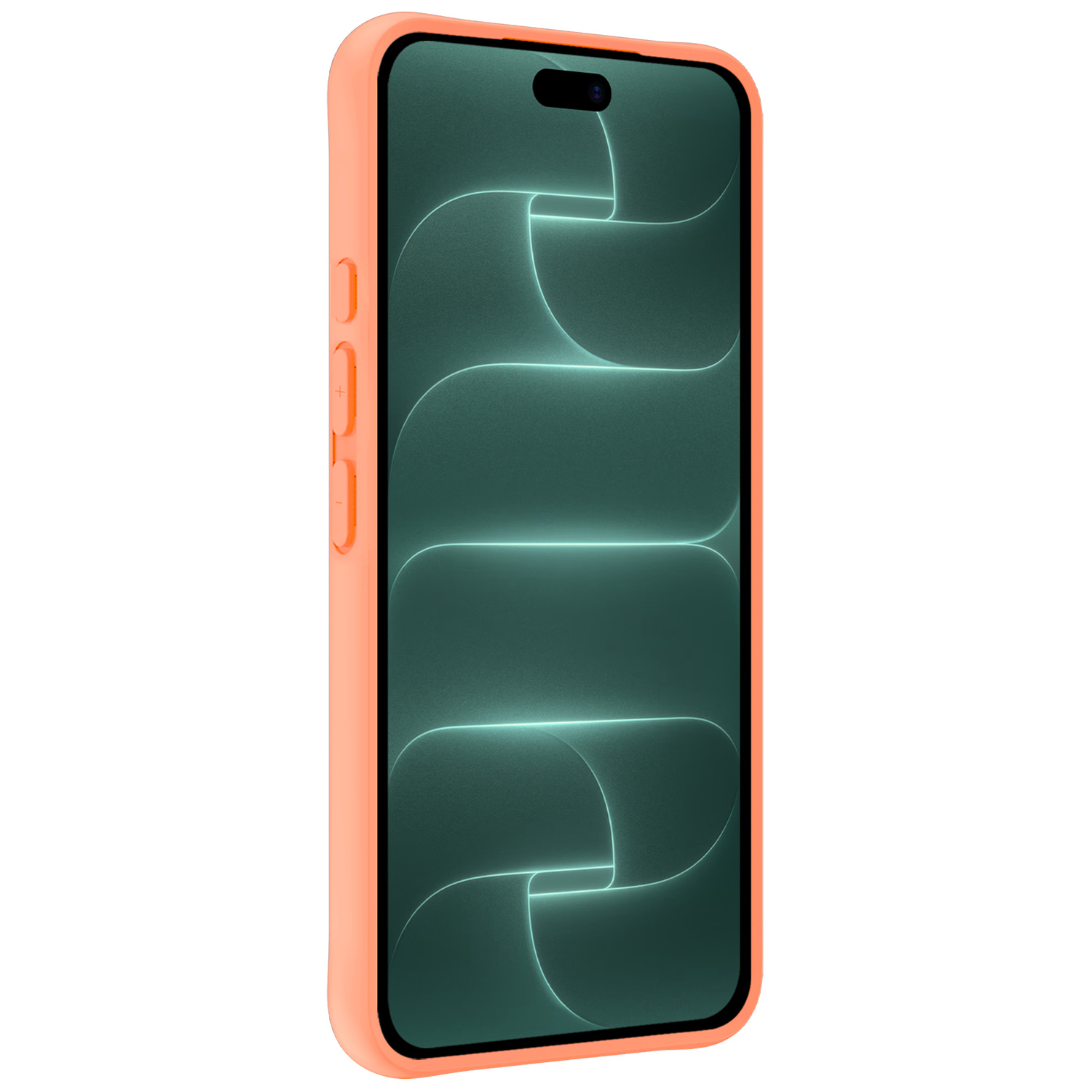 Forterra Forterra iPhone 18 Pro Max Hoesje Siliconen - Perzik - 2 PACK