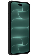 Forterra Forterra iPhone 18 Pro Max Hoesje Siliconen - Zwart - 2 PACK