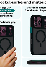 Forterra Forterra iPhone 18 Pro Magsafe Hoesje - Zwart