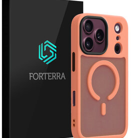 Forterra Forterra iPhone 18 Pro Max Magsafe Hoesje - Perzik