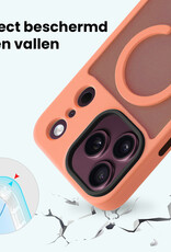 Forterra Forterra iPhone 18 Pro Max Magsafe Hoesje - Perzik