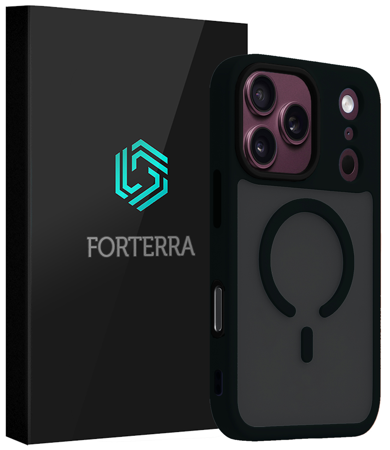 Forterra Forterra iPhone 18 Pro Max Magsafe Hoesje - Zwart