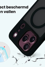 Forterra Forterra iPhone 18 Pro Max Magsafe Hoesje Zwart Met 2x Screenprotector