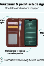 Forterra Forterra iPhone 18 Pro Hoesje Bookcase - Bruin