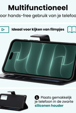 Forterra Forterra iPhone 18 Pro Max Hoesje Bookcase - Zwart