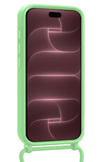 NoXx NoXx iPhone 18 Pro Max Hoesje Pashouder met Koord - Groen - 2 PACK