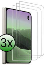 BASEY. BASEY. iPhone Duo Screenprotector Glas Met Dichte Notch - 3 PACK