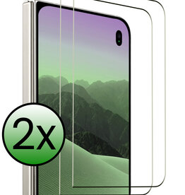 BASEY. BASEY. iPhone Duo Screenprotector Glas Full Cover 2D - 2 PACK