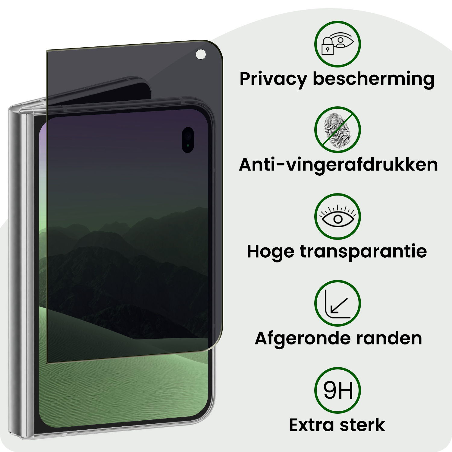 BASEY. BASEY. iPhone Duo Screenprotector Glas Privacy