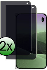 BASEY. BASEY. iPhone Duo Screenprotector Glas Privacy - 2 PACK