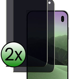 BASEY. BASEY. iPhone Duo Screenprotector Glas Privacy - 2 PACK