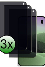 BASEY. BASEY. iPhone Duo Screenprotector Glas Privacy - 3 PACK