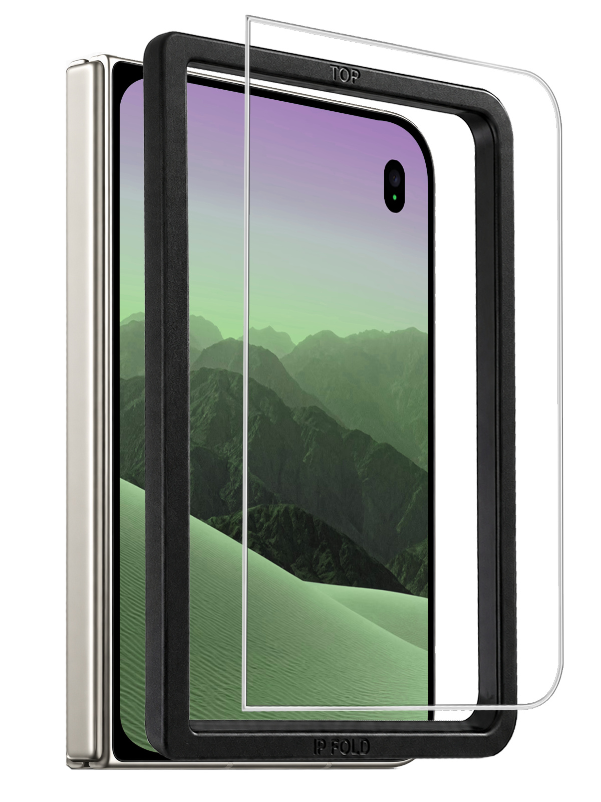 BASEY. BASEY. iPhone Duo Screenprotector Met Installatieframe
