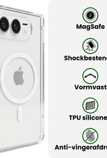 BASEY. BASEY. iPhone Duo Magsafe Hoesje - Transparant