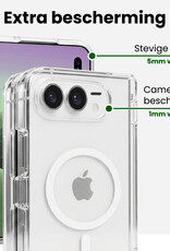 BASEY. BASEY. iPhone Duo Magsafe Hoesje - Transparant