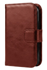 BASEY. BASEY. iPhone Duo Hoesje Bookcase - Bruin
