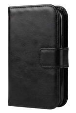 BASEY. BASEY. iPhone Duo Hoesje Bookcase - Zwart